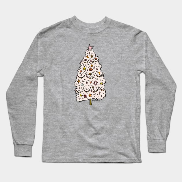 Cancer Tree Long Sleeve T-Shirt by Doodle by Meg